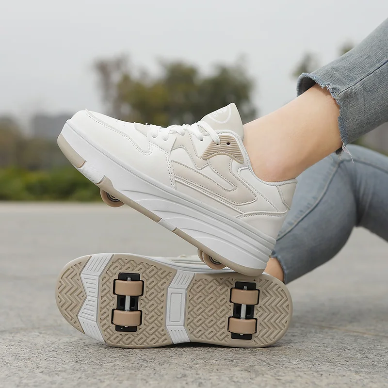 Running Shoes - أحذية تزلج رياضية للأطفال، مناسبة للأنشطة