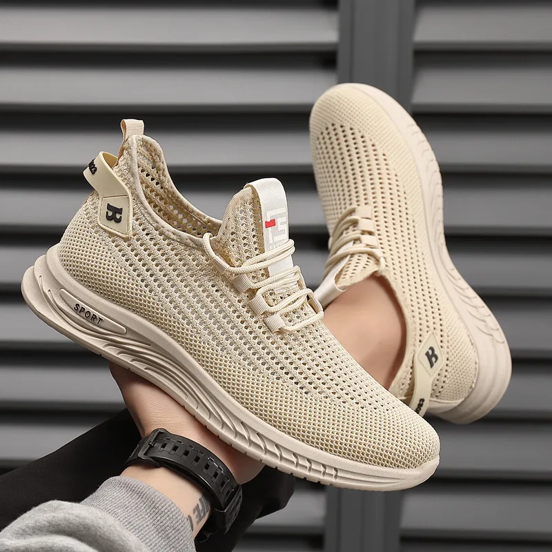 أحذية رياضية رجالية شبكية خفيف - مراجعة Shock Absorbing Gym Trainers وسعره