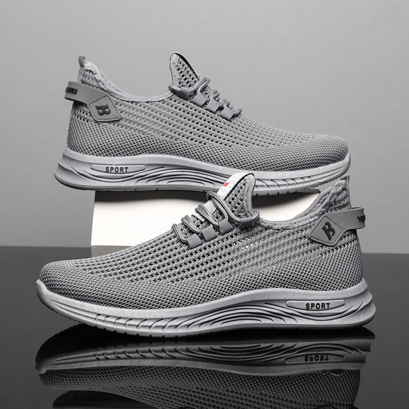 أحذية رياضية رجالية شبكية خفيف - مراجعة Shock Absorbing Gym Trainers وسعره