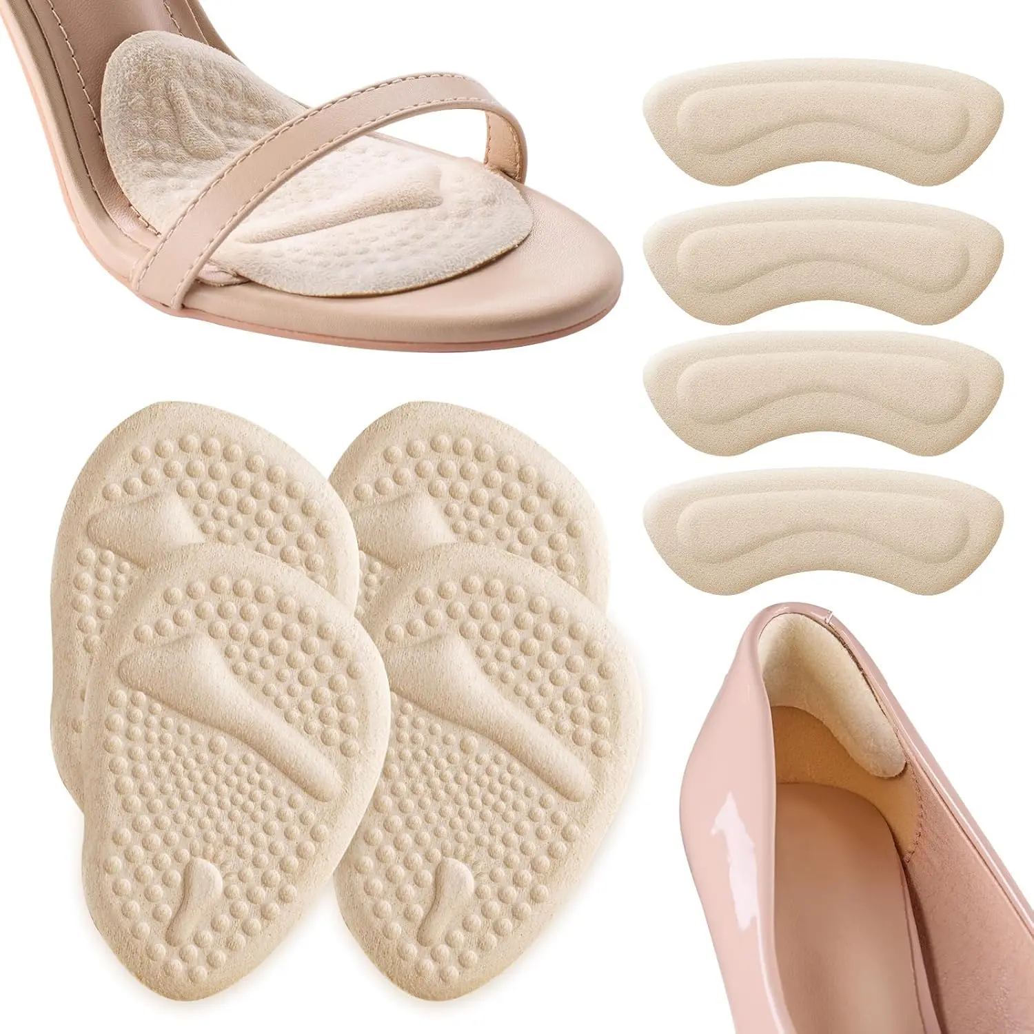 مجموعتان من وسائد الكعب، وسائد - مراجعة Women'S Shoes وسعره